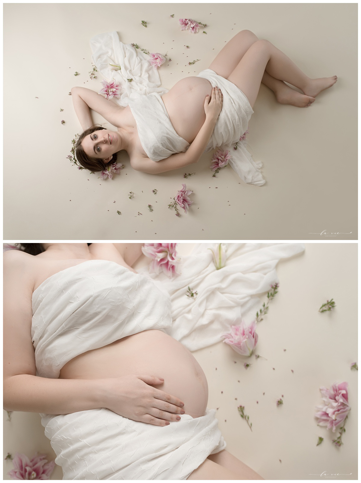 Houston Luxury Studio Maternity Photographer